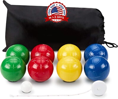 Juego De Bolas De Bochas , Juego De Bochas Familiar Al Aire Libre Para Patio...