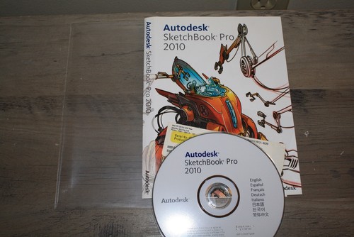 Autodesk Sketchbook Pro 2010 Drawing Painting Digital Software w/ Serial Number
