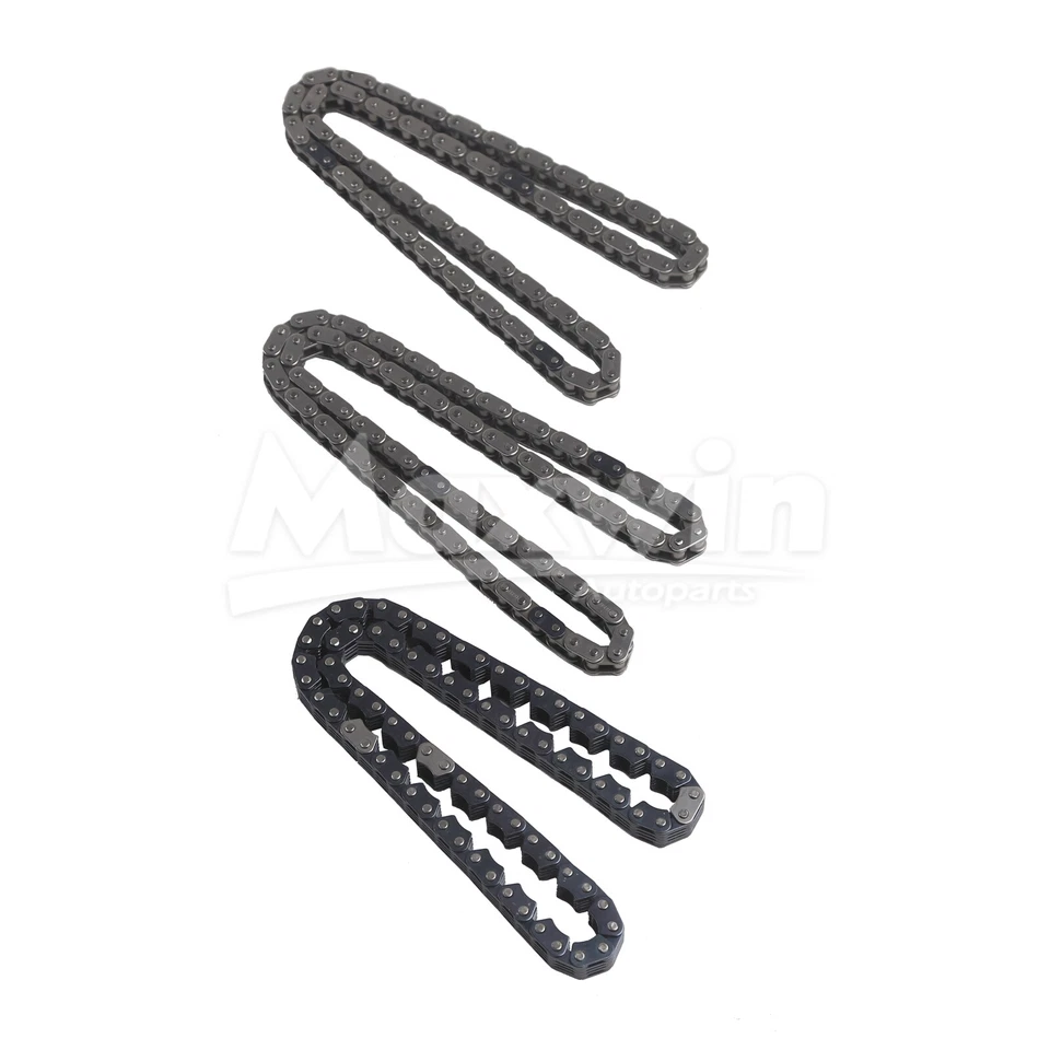 Timing Chain Kit Exhaust VVT Sprocket Solenoid Fit 2007 Saturn Aura 3.6L - Image 3 of 4