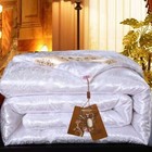 Mulberry Silk Thin Quilts Duvet Satin Jacquard Comforter Summer Blanket Bedding