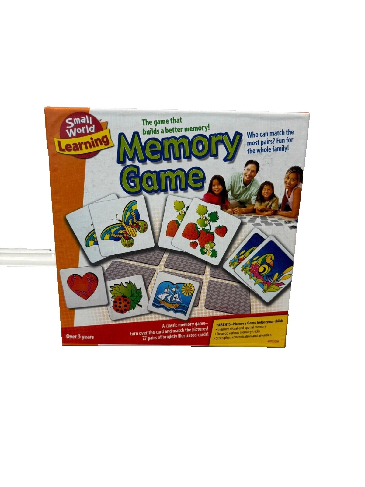 Memory Game Contemporary Manufacture Board & Traditional Games