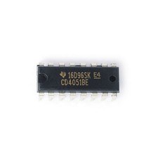 10PCS CD4051BE CD4051 DIP-16 CD4051 multiplexer/dem?ultiplexer NEW