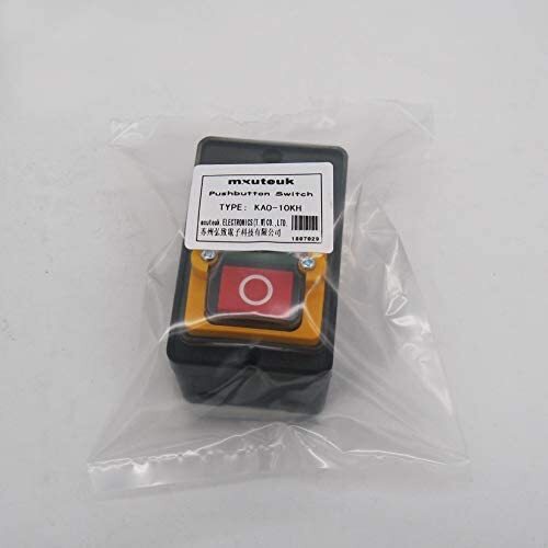 220V/380V Push Button Switch On Off Start Stop 3 Phase Motor Switch ...