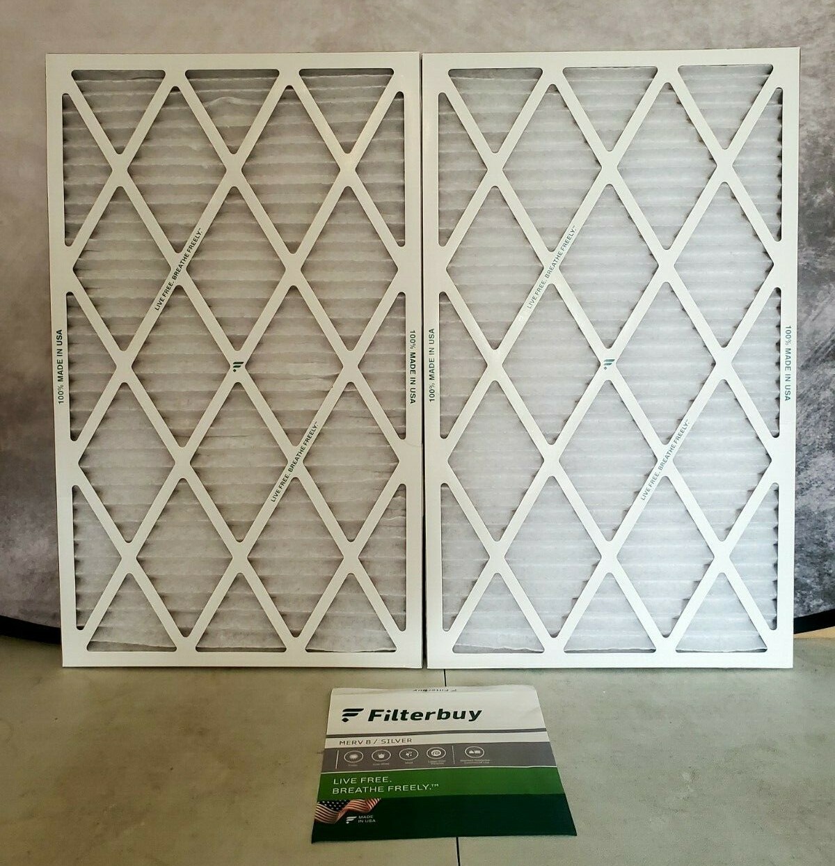 Filterbuy 18x30x1 Pleated Air Filters MERV 8 Replacement HVAC AC