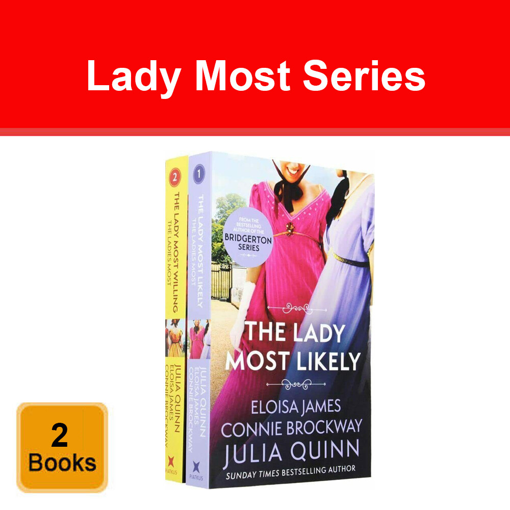 Julia Quinn Lady Most Series 2 Books Collection Set Lady Most Likely, Willing