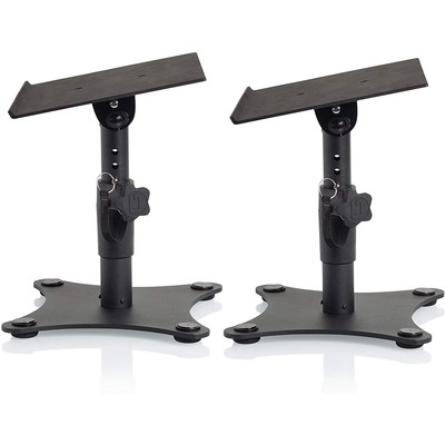 Gator FrameWorks GFWSPKSTMNDSK Desktop Studio Recording Monitor Stand (Pair)