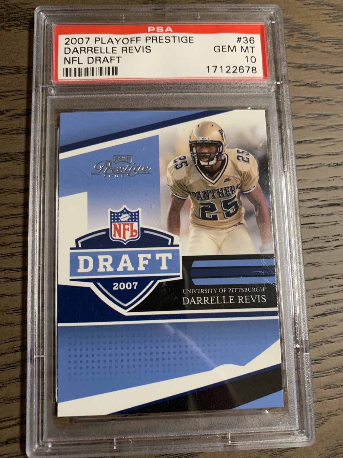 Darrelle Revis Playoff Prestige NFL Draft #36 Base