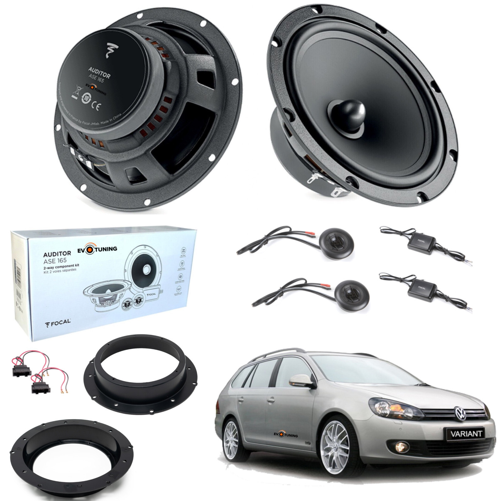 Kit Focal ASE 165 per VW Golf 6: Audio Hi-Fi per la tua Variant