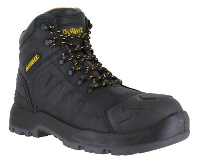 Herren DeWalt Hadley S3 Größe Reißverschluss Stahlkappe Arbeit Schnürstiefel Größen 7 bis 12