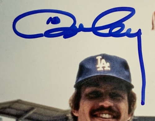 DODGERS 8X10 PHOTO SIGNED RUSSELL GARVEY CEY LOPES "RECORD SETTING INFIELD" BAS - Picture 2 of 5