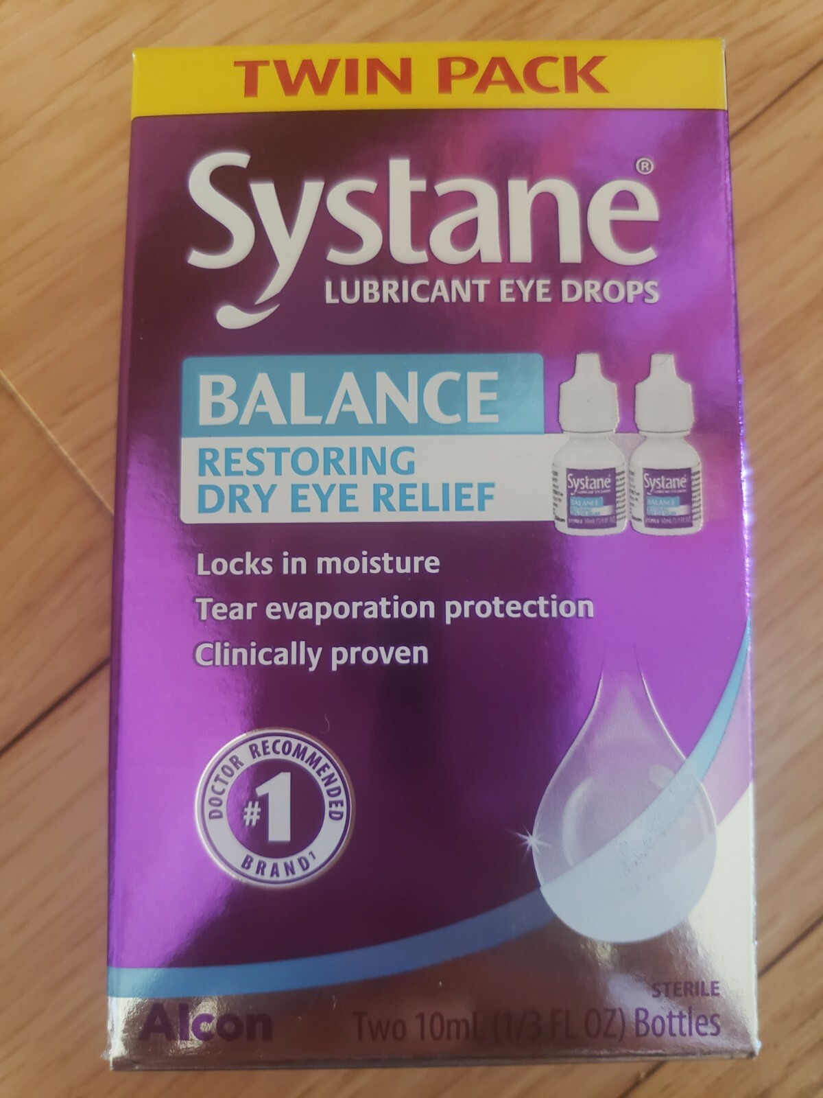 Systane Balance restoring dry eye relief. Twin pack, 10 ml each. Expires,  4/2022 | eBay