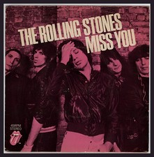 THE ROLLING STONES "MISS YOU c/w FARAWAY EYES" 1978 ROCK PS