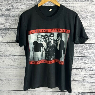 #ad Vintage Screen Stars Rolling Stones The North American Tour 1989 Single Stitch T $150.00