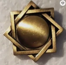 MELCHIZEDEK PRIESTHOOD SYMBOL antique gold Lapel Pin LDS