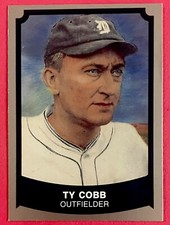 1989 PACIFIC LEGENDS TY COBB #117 Detroit Tigers HOF Y212