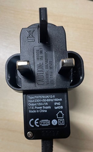 Genuine Original I.T.E power supply ip40 ta40/B Type FW7576/UK 12-X REF150 - Picture 2 of 4