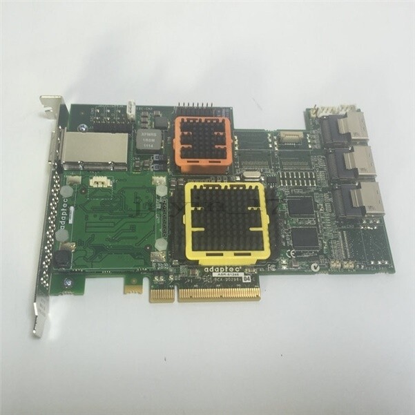 Used ASR-51245 Pcie X8 Adaptec DDR2 Sas/Sata 2268100-R Raid Controller Card ny