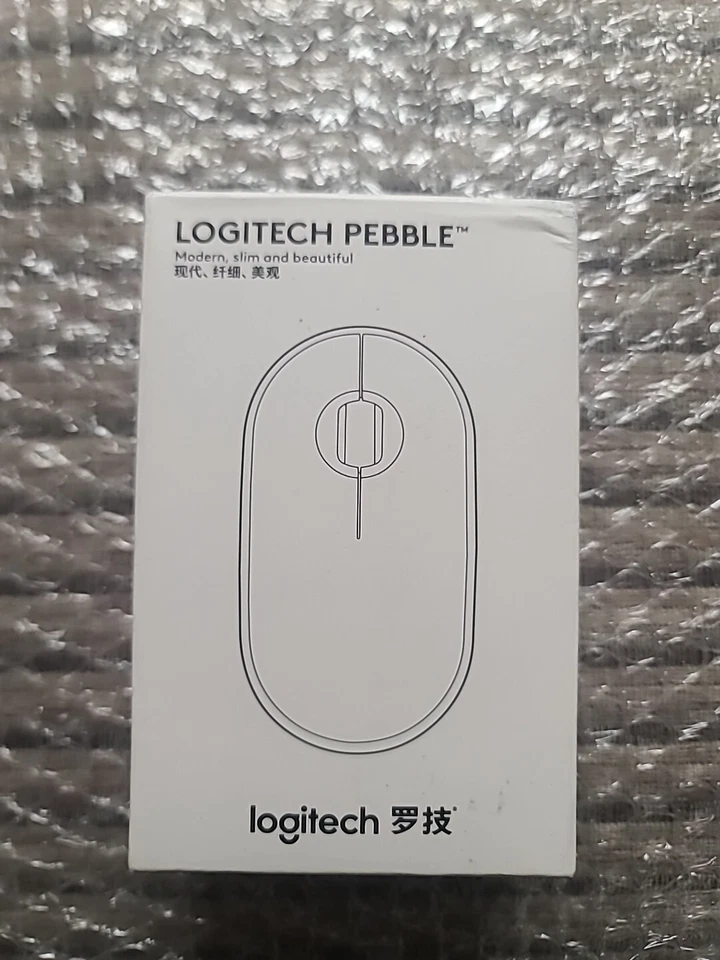 MOUSE USB OPTICAL Logitech Pebble ROSE/PINK LOGITECH New 910- 005575 QUIET - Image 4 of 4