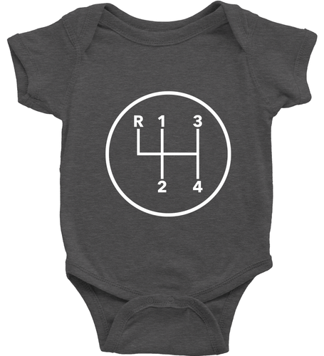 4 Speed Manual Transmission Toddler Kids Tee Youth T-Shirt Infant Baby Bodysuit - Picture 16 of 32