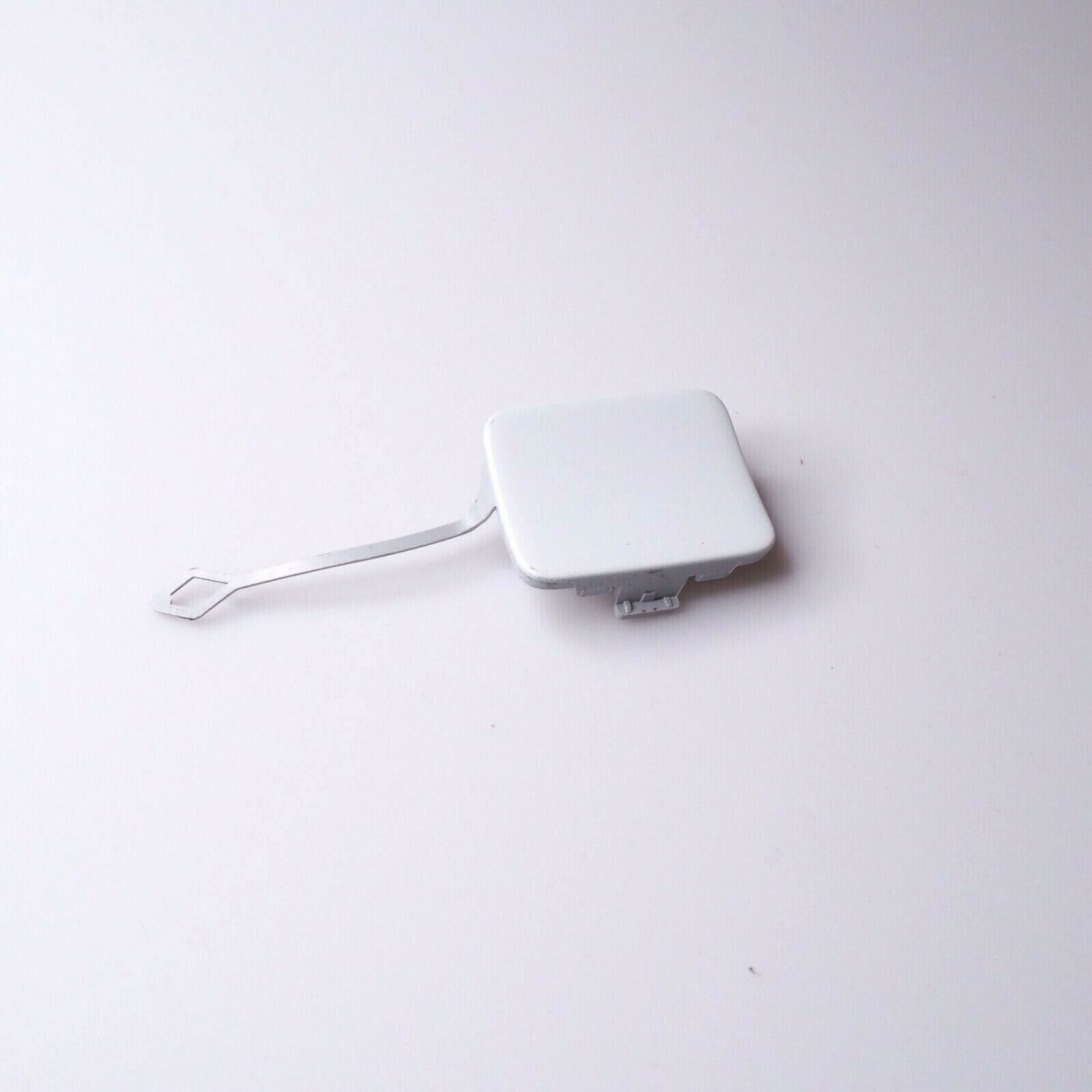 Audi A3 8V Rear Bumper Tow Hook Cover Towing Eye Cap OEM Glacier White