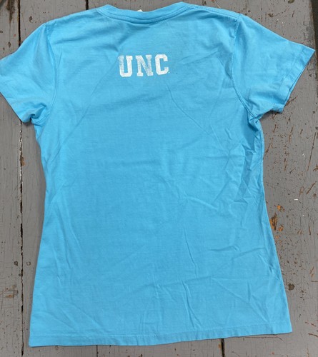 NORTH CAROLINA TAR HEELS Women's V Neck Tee Shirt Small Licensed NWT - Picture 5 of 5