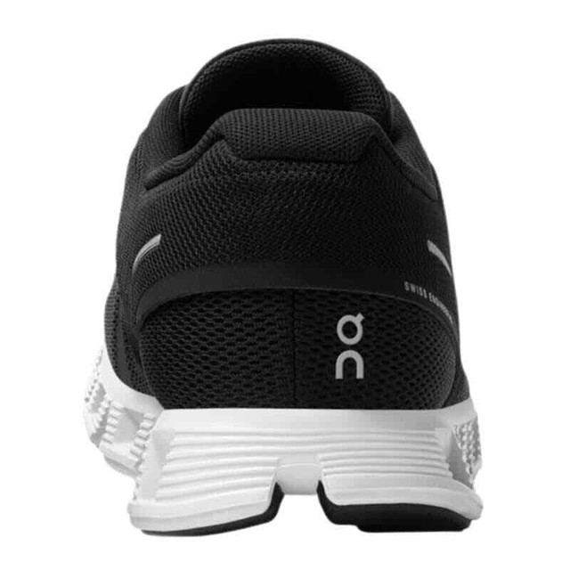 ON Women's Cloud 5 Sneakers Black/White 8.5 Medium US for sale online
