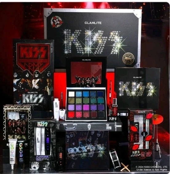 Glamlite x KISS PR Box Full Makeup Collection - Limited Edition 2024 KISS 🔥💋🔥