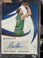 2020-21 Panini Immaculate Collection - Past and Present Signatures Luka...