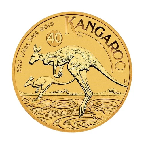2026 Australian Gold Kangaroo 1/4 oz — photo from the most recent tracked eBay sale