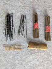 Vintage Hair Pins De Long Gold Blond Brown And Black Standard New Old Stock