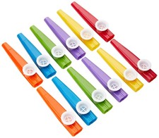 Amscan Kids Kazoos Musical Instruments for 4 1/4" x 7/8" x 7/8", Assorted