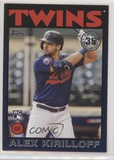 2021 Topps 1986 Baseball 35th Anniversary Series 2 Blue Alex Kirilloff sh7