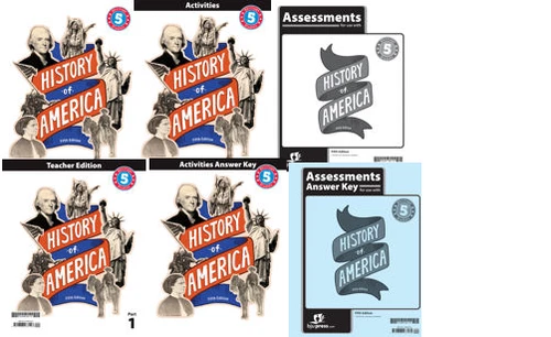 BJU Press- Heritage Studies 5 Subject Kit - Grade 5 - 5th edition  564088