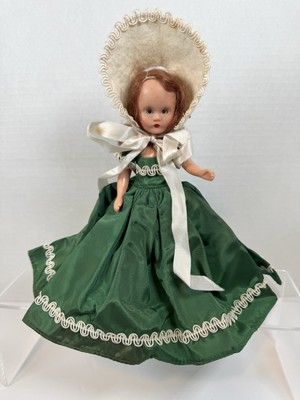 VintageNancy Ann Storybook Doll. Hard Plastic.   6  Tall. Sleepy Eyes. Jointed.