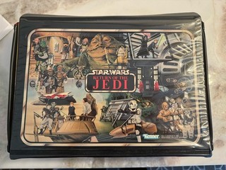 Vintage Star Wars Return Of The Jedi Carrying Case With Action Figures