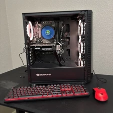 iBuyPower BB970 Intel Core i7 9th Gen., 3.00GHz, 16GB) - Black