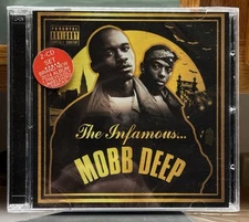 Mob Deep - “The Infamous Mob Deep” 2X CD New.  Sealed.  Hype Sticker.  Rare.