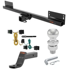 Curt Class 3 Trailer Hitch Tow Package for 91-95 Jeep Wrangler