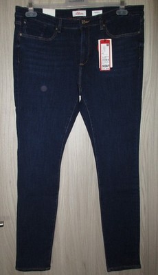 s. Oliver Jeans Hose Izabell Mid Rise Skinny blau dunkelblau Gr 44, L 32