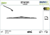 Valeo Wischblatt Scheibenwischer Silencio Conventional Single 574191 FüR Audi A4