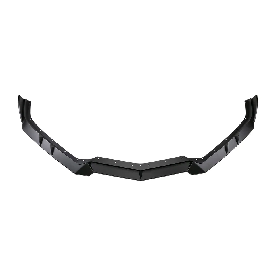 Divisor de labios de parachoques delantero estilo negro mate para Chevrolet Corvette C8 2020-2025 Foto 2 de 4