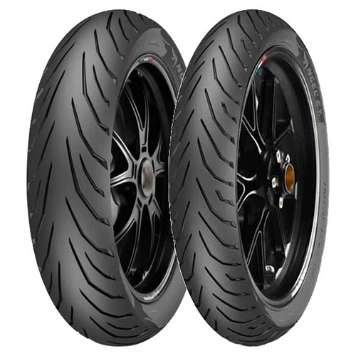 TYRE PAIR PIRELLI 100/80-17 52S ANGEL CITY + 90/80-17 46S ANGEL CITY CT