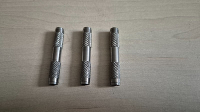 3 DART-BARRELS, 80% Tungsten, 13,6 g