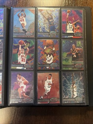 1997-98 Metal Universe Basketball Complete Set 125 Cards In Binder 