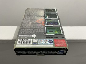 Rare PAL, Enemy Zero Sega Saturn, Good Condition, Wear On Outer Sleeve Horror