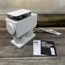 Williams Sonoma Fellow Ode Gen 2 Brew Grinder Matte White Scuffed Chipped Read