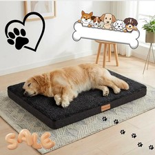 Orthopedic XXL Dog Pets Bed Large Sized Dog 48''X30" Waterproof Egg Crate Foam