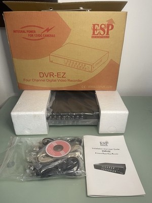 ESP DVR EZ Vierkanal Digital Video Recorder - Neu und unbenutzt