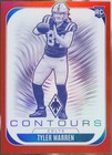 2025 Panini Phoenix Football Red Tyler Warren #14