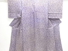 7518373: JAPANESE KIMONO / ANTIQUE KIMONO FOR SUMMER / SILK / ARROW FEATHER